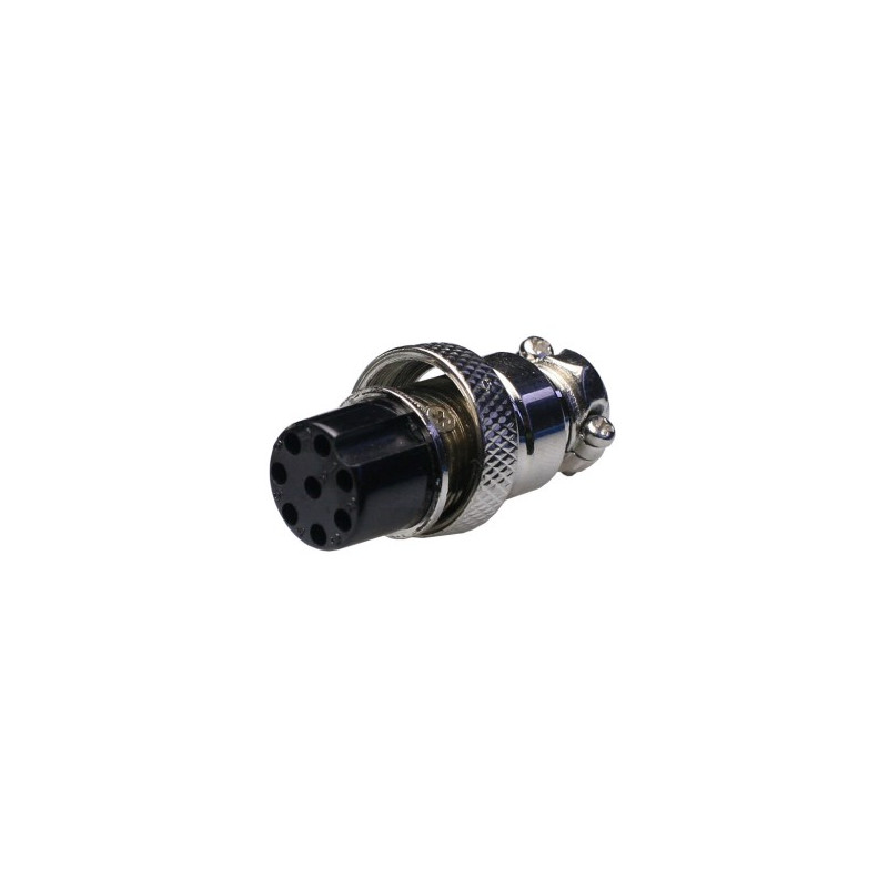 Conector Hembra microfono aerea 8P AVALVA