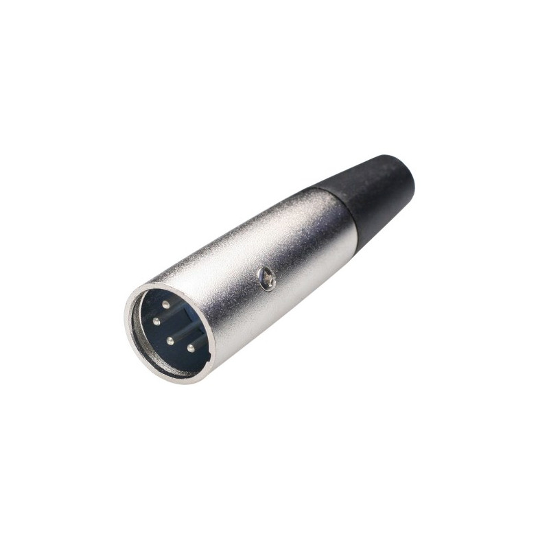 Conector Macho Canon aereo 4P AVALVA