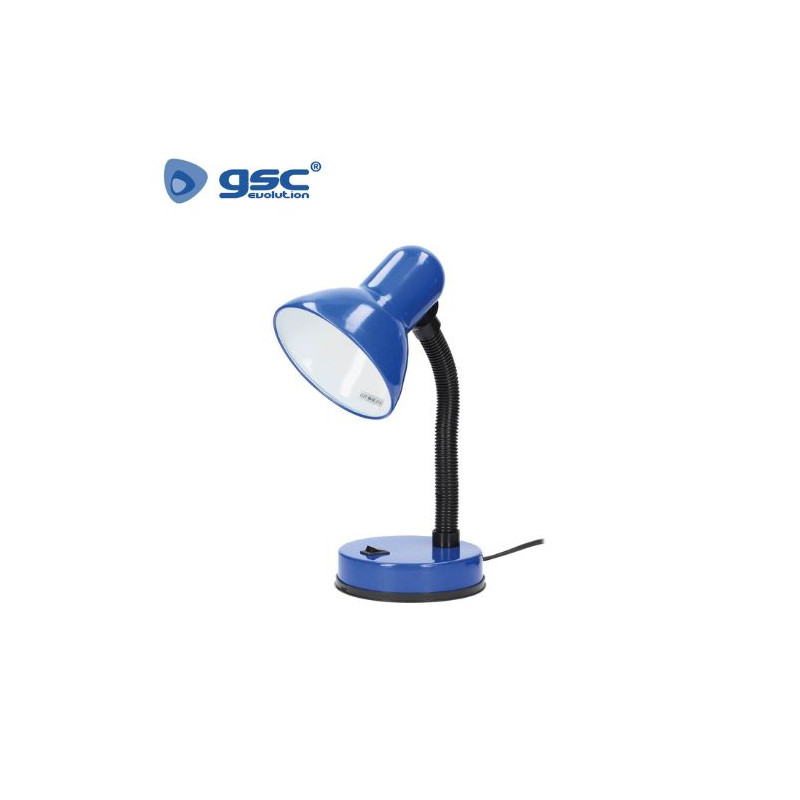 Flexo de sobremesa Bell E27 25w Azul 160x350mm GSC C1/24