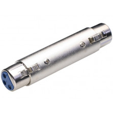 Adaptador Canon doble hembra 3P AVALVA