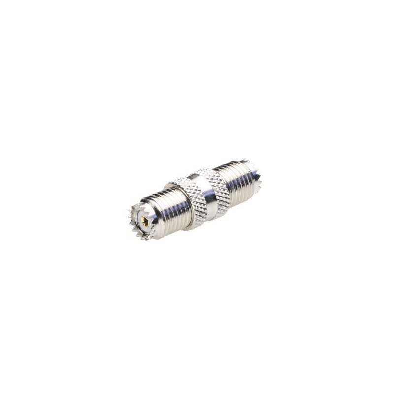 Conector mini UHF doble hembra AVALVA