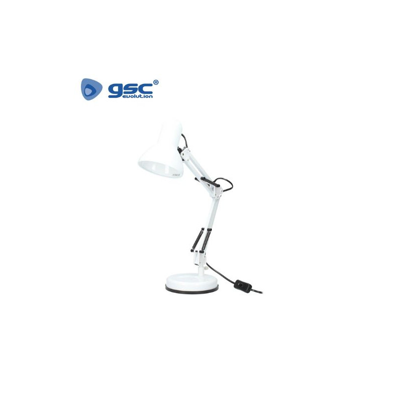 Flexo de sobremesa Tradition E27 25w Blanco 210x575mm GSC C1/16