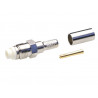 Conector Hembra FME RG58 crimp AVALVA