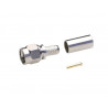 Conector Macho SMA inverso RG58 crimpar AVALVA