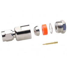 Conector Macho SMA RG174 con tuerca AVALVA