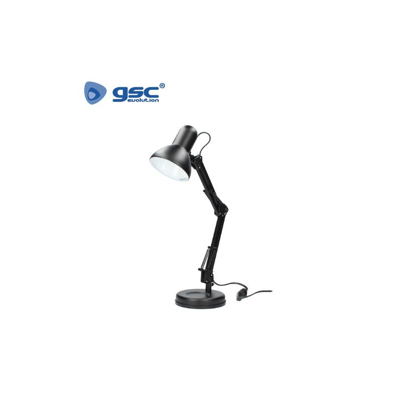 Flexo de sobremesa Tradition E27 25w Negro 210x575mm GSC C1/6