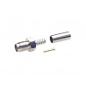 Conector Hembra SMA RG174 crimpar AVALVA