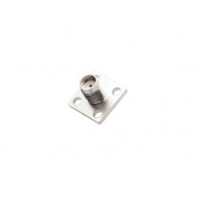 Conector Hembra SMA chasis soldable AVALVA