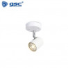 Foco techo/pared simple GU10 Blanco Edina GSC C1/36