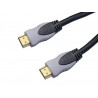 Conexion HDMI 19p macho-macho con ferritas. 4m. AVALVA