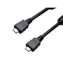 Conexión miniHDMI 19p Macho - Macho 2m AVALVA