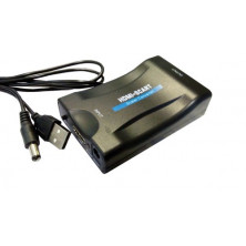 Convertidor EuroConector Entrada a HDMI Salida AVALVA