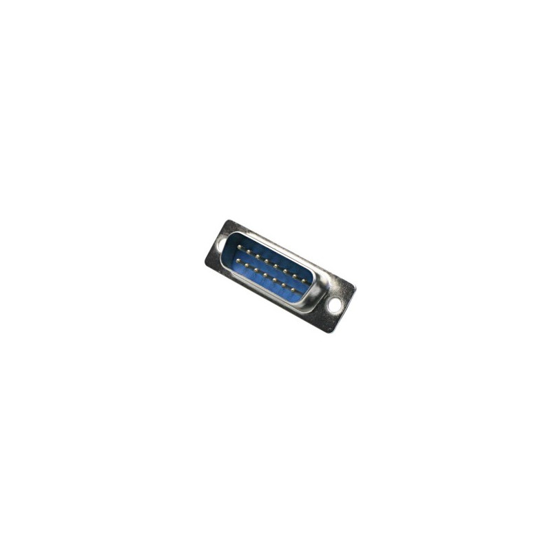 Conector Macho sub-D 15c AVALVA