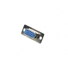 Conector Hembra sub-D alta densidad 15c AVALVA
