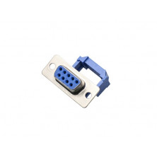 Conector Hembra sub-D Cable plano 9c AVALVA