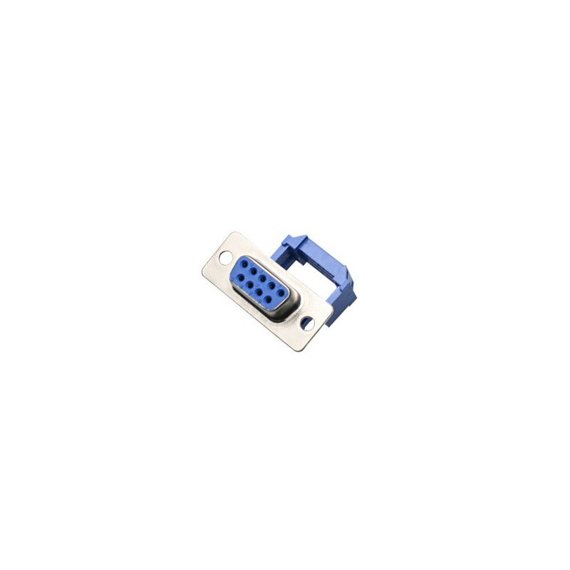 Conector Hembra sub-D Cable plano 9c AVALVA