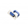 Conector Hembra sub-D Cable plano 9c AVALVA