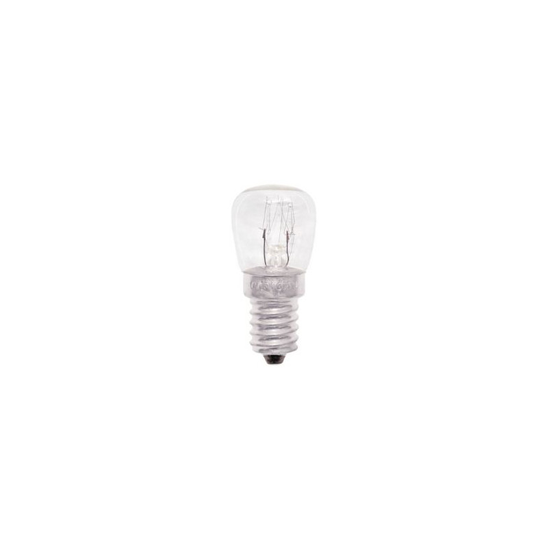 Bombilla E14 Pebetera Incandescente 15w 160Lm para horno 48x22mm GSC C50/1000