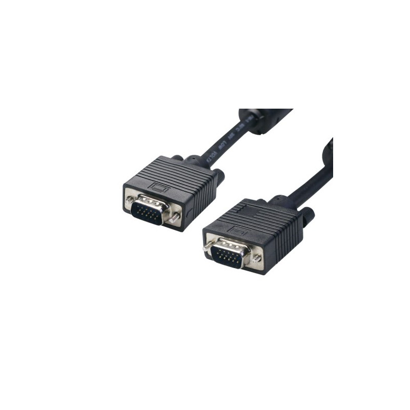 Conexión VGA coaxial apantallada HDB15M - HDB15M 3m AVALVA