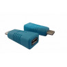 Adaptador microUSB Hembra 5p - Macho USB-C AVALVA