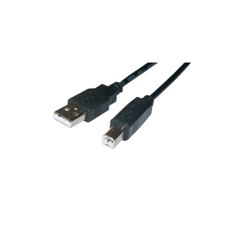 Conexión USB Macho A - Macho B 5m AVALVA