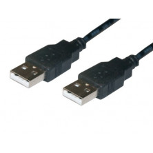 Conexión USB Macho A - Macho A 2m AVALVA