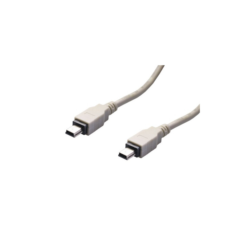Conexión miniUSB B 5p Macho - Macho 2m AVALVA