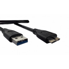 Conexión USB Macho A 3.0 - microUSB Macho 3.0 1m AVALVA