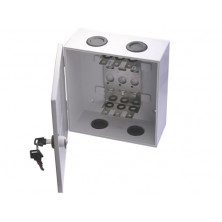 Caja distribución ICT 30 pares con llave AVALVA