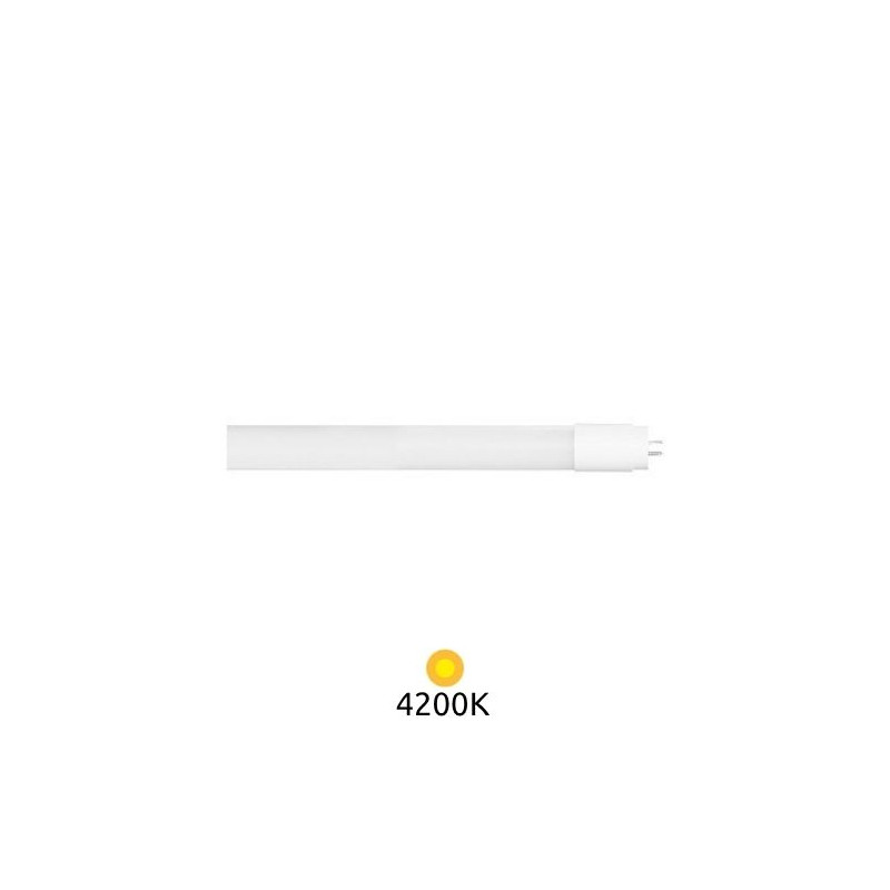 Tubo LED T8 120cm 18w 4200K 1800Lm Diámetro 26mm Plástico ÚLTIMAS UNIDADES