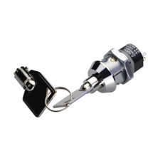 Interruptor cerradura 4C 2 llaves AVALVA