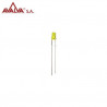LED 3mm amarillo AVALVA