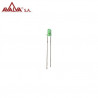 LED 3mm verde AVALVA