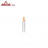LED alto brillo 3mm Ambar AVALVA