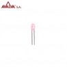 LED alto brillo 3mm Rojo AVALVA