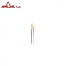 LED alto brillo 3mm Verde-limon AVALVA