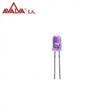 LED alto brillo 5mm Rosa AVALVA