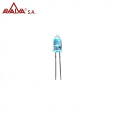 LED alto brillo 5mm Verde-azulado AVALVA