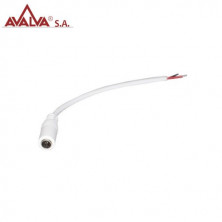 Cable para unir Tira de LED a conector hembra de alimentación 12cm AVALVA