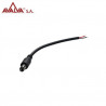 Cable para unir Tira de LED a conector macho de alimentación 12cm AVALVA