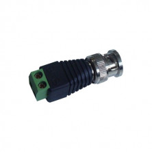 Conector BNC macho a borne AVALVA