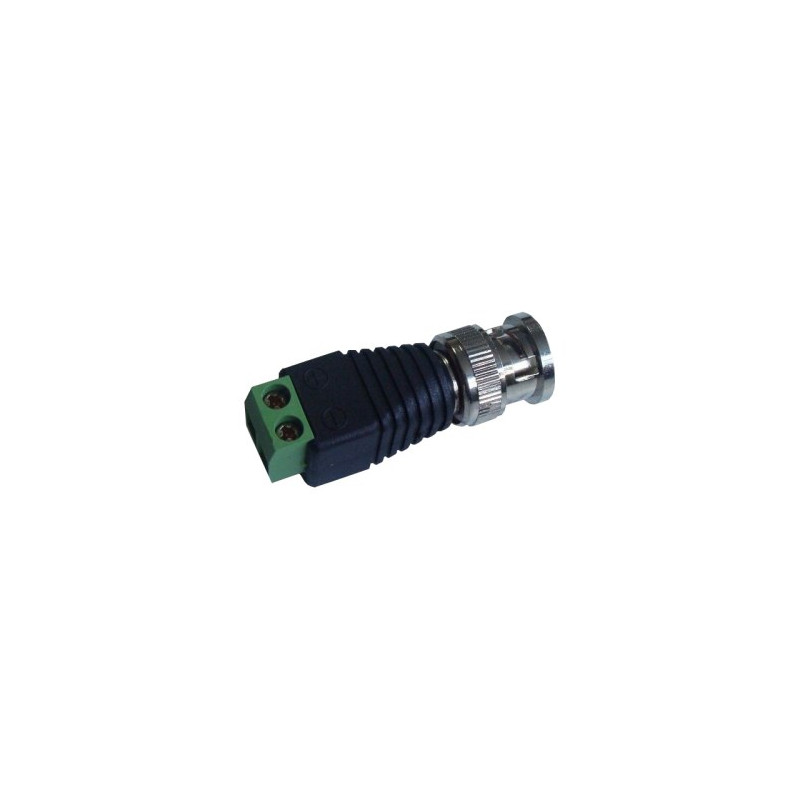 Conector BNC macho a borne AVALVA