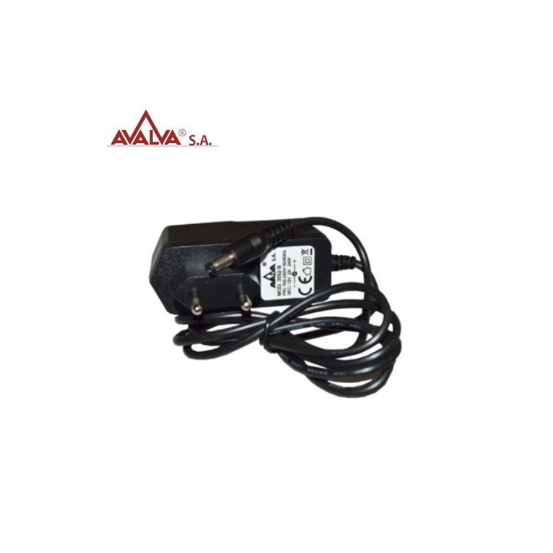 Alimentador electrónico 12V 2A DC. Estabilizado Estrecho AVALVA