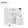 Auricular inalámbrico por Bluetooth Blanco TWS AVALVA