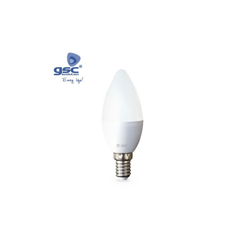 Bombilla Vela LED E14 7w 4200K 650 Lm ÚLTIMAS UNIDADES