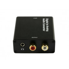 Convertidor de audio digital a analogico c/auxiliar AVALVA