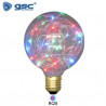 Bombilla Globo LED E27 G125 2w RGB 50 Lm Starlight Decorativa GSC C1/12