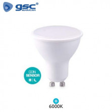 Bombilla Dicroica LED GU10 5w 6000K Crepuscular 220V GSC UUS
