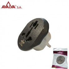 Adaptador europeo-universal blister AVALVA