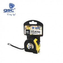 Flexómetro 19mm 5 metros con recubierta Goma GSC C12/120